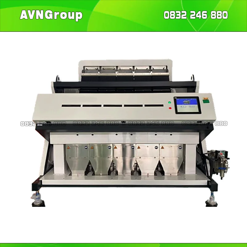 Máy Bắn Màu Cà Phê 5 Máng - Ảnh 2