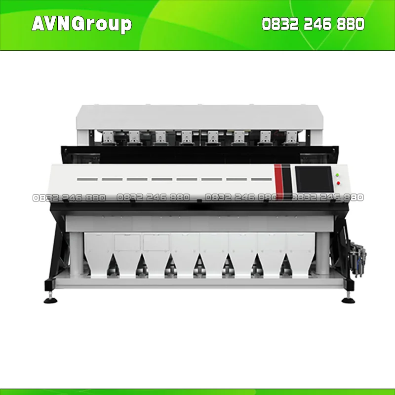 Máy Bắn Màu Cà Phê 8 Máng Máy bắn màu cà phê 8 máng