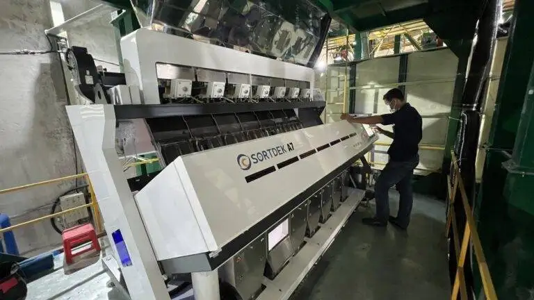 Máy Bắn Màu Cà Phê