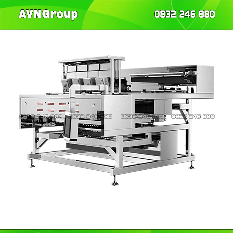 Máy Bắn Màu Hạt Điều Nhân Trắng 2 Tầng