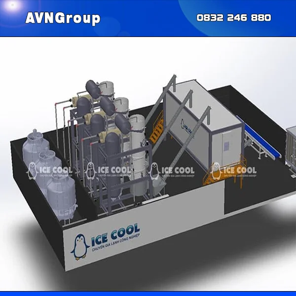 Máy Đá Viên Công Nghiệp - Ảnh 9