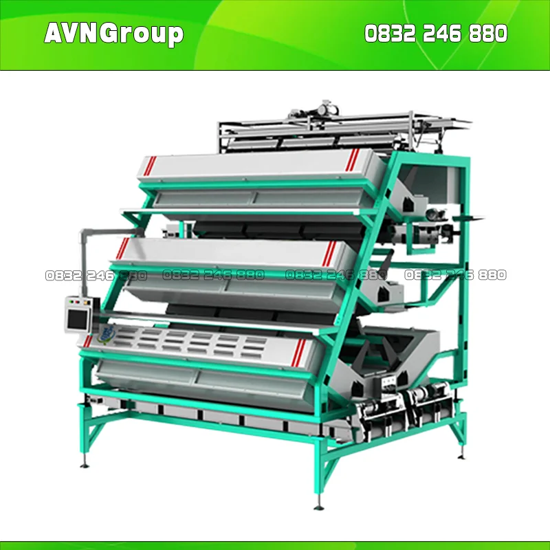 Máy tách màu chè 3 tầng